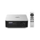 WiiM Amp Ultra — acabamento prateado