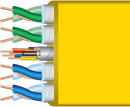 WireWorld Chroma 8, cabo USB 3.1 C-C, vista em corte