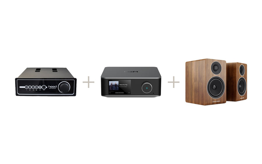 Sistema Heed Asterisk — Asterisk + WiiM Ultra + Acoustic Energy AE300