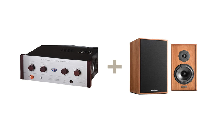 Sistema Aurorasound — HFSA-01 + Spendor Classic 3/1