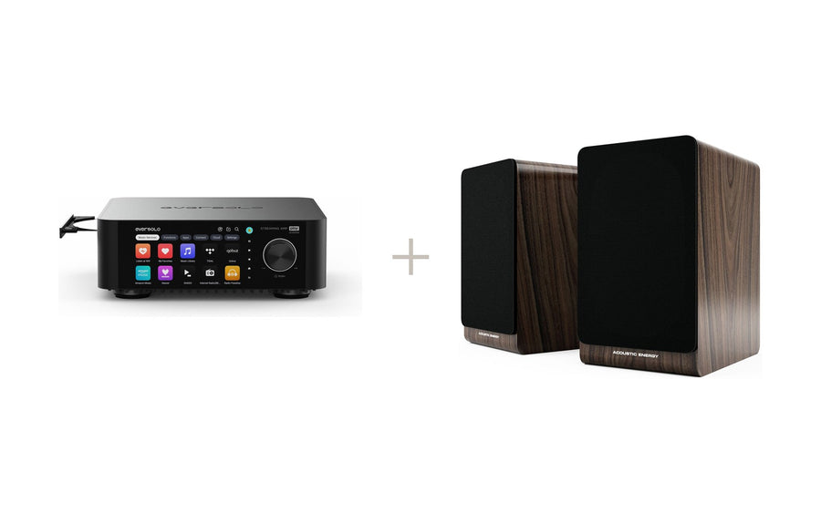 Sistema Eversolo — Play CD Edition + Acoustic Energy AE100²