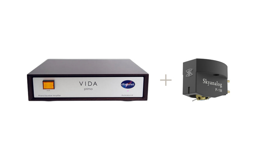 Pack Moving Coil — Aurorasound VIDA Prima + Skyanalog P-1M