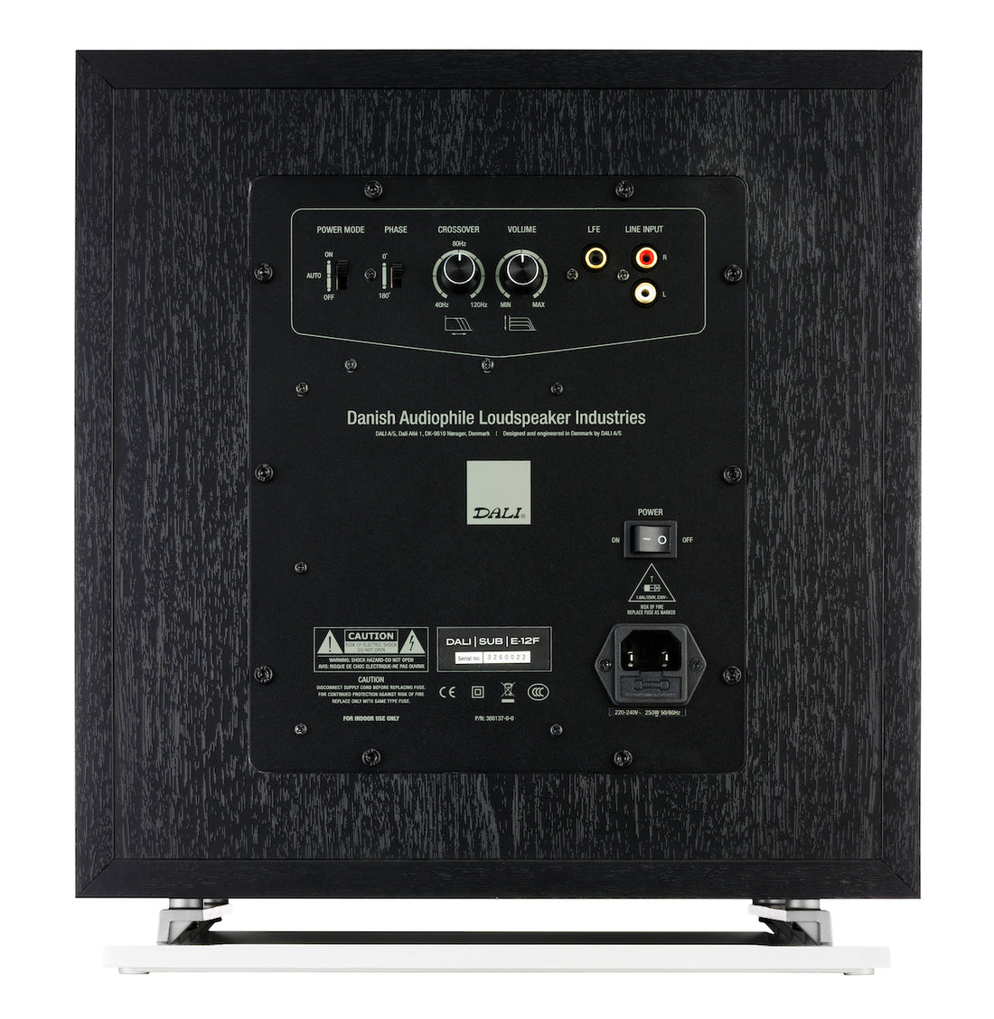 ★美品★　Dali サブウーハー　DALI SUB E-12f Subwoofer Ativo DALI Sub E12F - 12