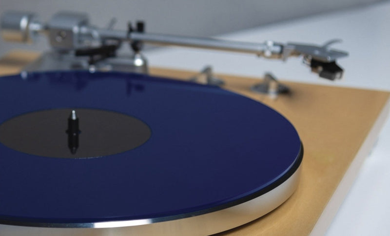 Tapete de Acrílico Azul para Gira-Discos | Winyl Mat Acrylic Blue
